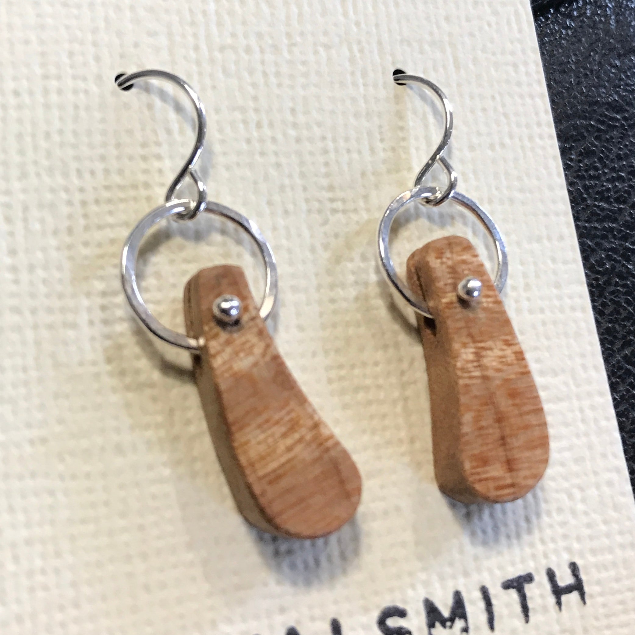 Camano Maple: Wood, Sterling Silver