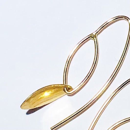 Tinker Bells: 14/20 Gold-filed Earrings