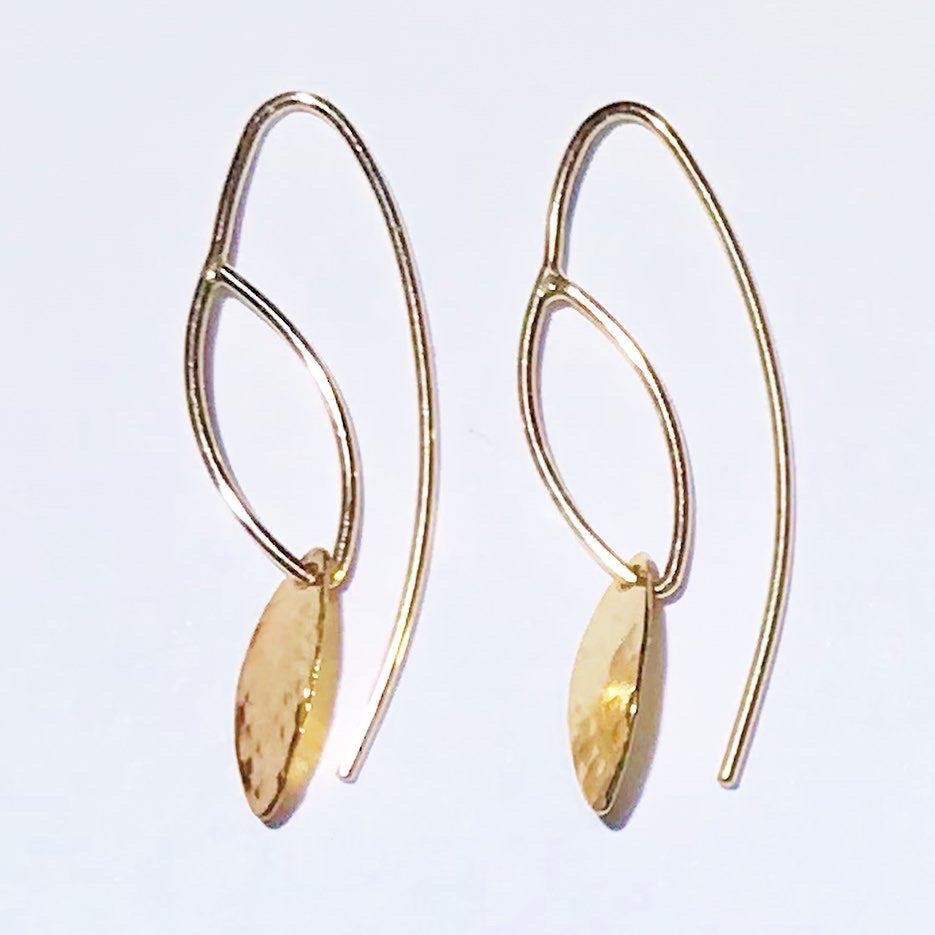 Tinker Bells: 14/20 Gold-filed Earrings