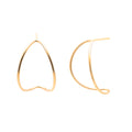 Wedges, Large: 14/20 Goldfill Earrings