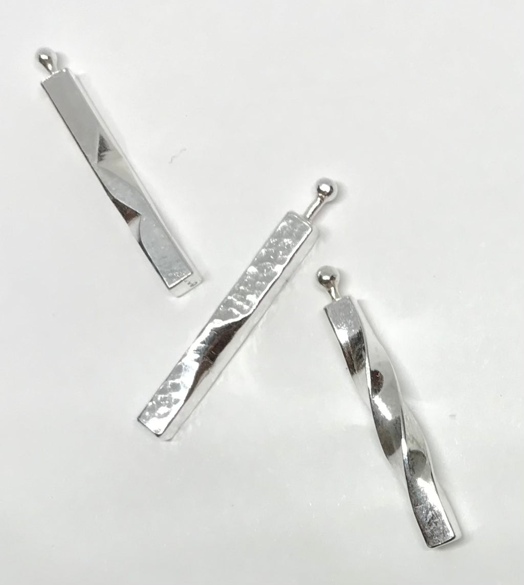 Worn Pillar: Sterling Silver Necklace