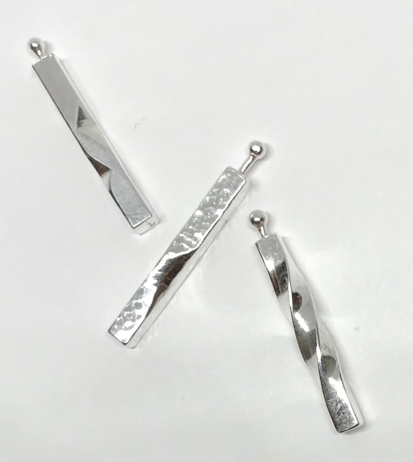 Worn Pillar: Sterling Silver Necklace