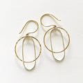 Long Reflections: Bright Sterling Silver & 14/20 Gold-filled Earrings